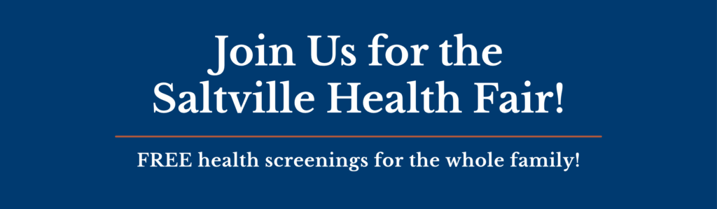 Join Us for the Saltville Health Fair
