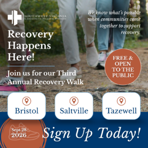 SVCHS to Host Third Annual Recovery Walk Across Southwest Virginia